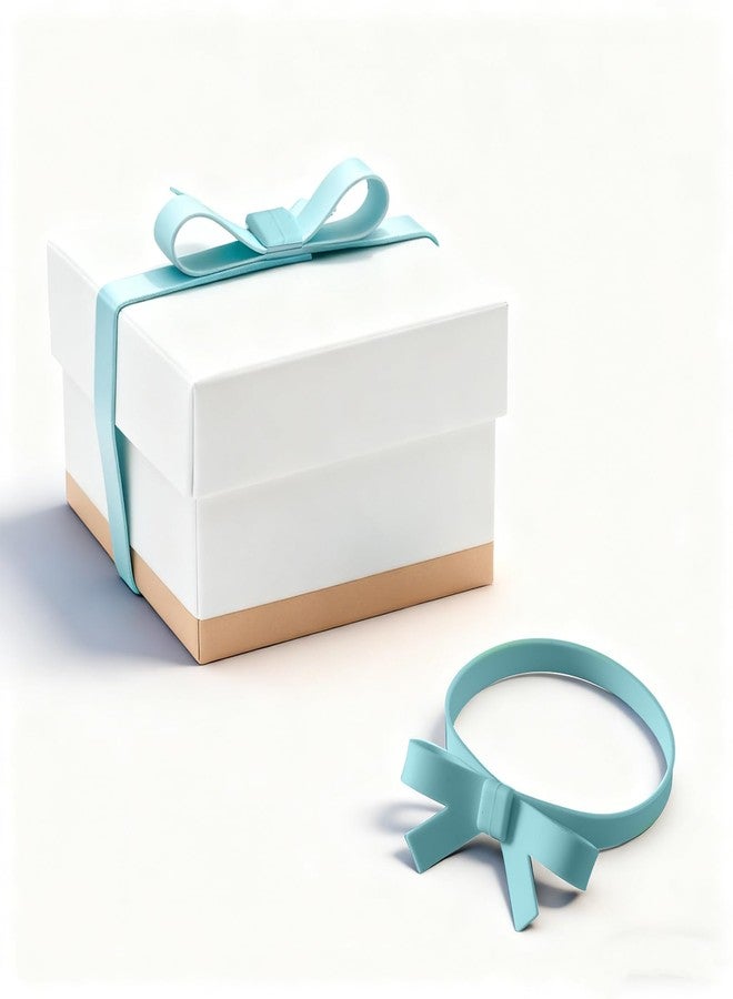 QUPIVA 12PCS Reusable Silicone Christmas Gift Wrap Bows for Present Boxs, 6 Colors Christmas Bows for Gift Wrapping, Elastic Bands for Easy Use – Perfect for Birthday, Festival, and Special Events - Image 2